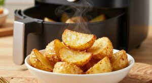 Batatas Bem Crocantes na Air Fryer